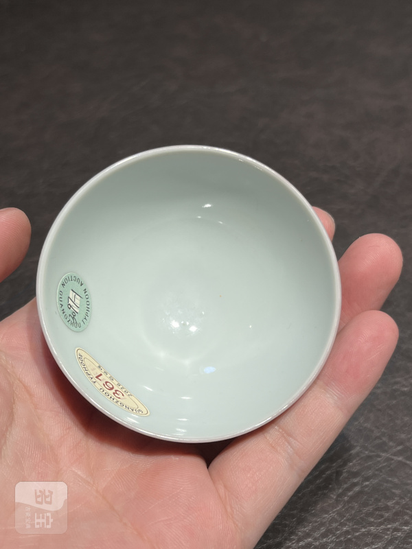 清雍正 霁红釉酒圆 - 图17